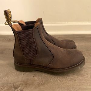 Dr. Marten’s Women’s Crazy Horse Chelsea Leather Boots- Size 9